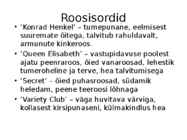 Roos avamaal ja katmikalal #63