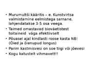 Roos avamaal ja katmikalal #70