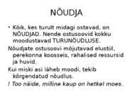 Turumajandus #5