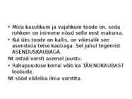 Turumajandus #8