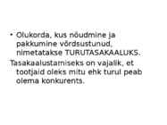 Turumajandus #10