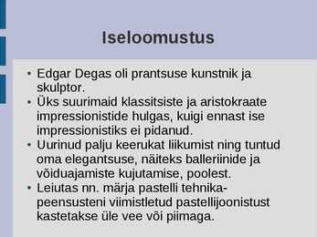 Degas ja Pissarro #2