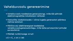 Füüsika esitlus - Vahelduvvool #5