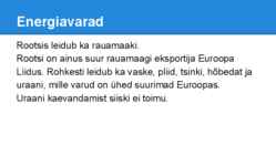 Rootsi energeetika #4