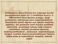 Vana Rooma arhitektuur ja ehitus #2