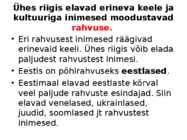 Euroopa ja Eesti rahvastik #11