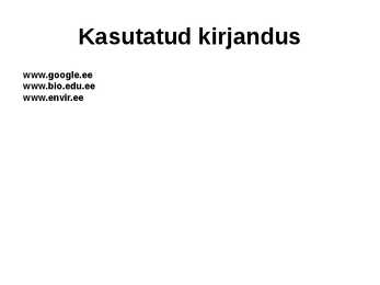 Laanemets pirita maailmalinnad looduskaitsealad #23