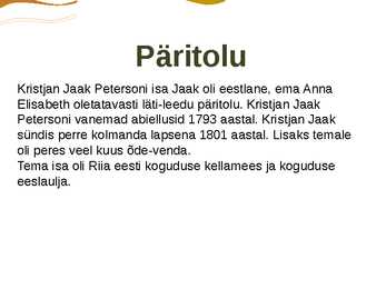 Kristjan Jaak Peterson #2