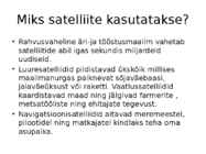 Kiirguste kasutamine kosmoseuuringutes #5
