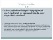 Magnetväli ja püsimagnetid #15