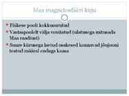 Magnetväli ja püsimagnetid #31