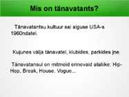Tänavatantsu ajalugu #2