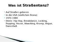 Strassentanz #2