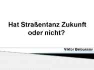 Strassentanz