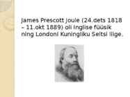 James Prescott Joule #2