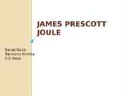 James Prescott Joule