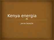 Kenya energia