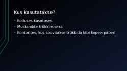 Maatriksprinter #8