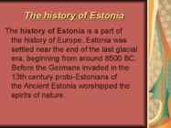 The Foundation of Estonia #3