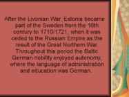 The Foundation of Estonia #7