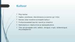 Kultuurielu Eestis kahe maailmasõja vahelisel ajal #2