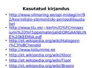 Halogeeniühendid #11