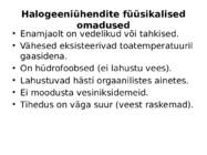 Halogeeniühendid #8