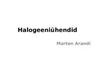 Halogeeniühendid