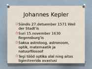 Mikolaj Kopernik-Johannes Kepler #5