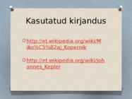 Mikolaj Kopernik-Johannes Kepler #9