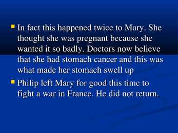 Mary Tudor #6