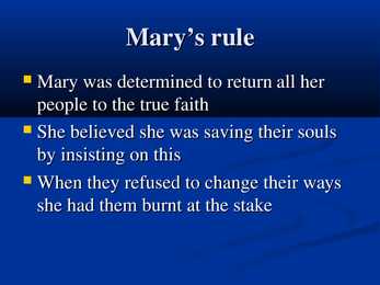 Mary Tudor #7