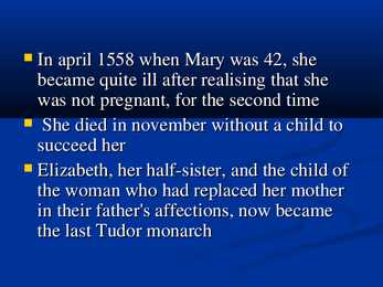 Mary Tudor #9