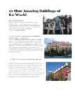 10 Most Amazing Buildings of the World