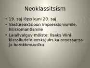 Neoklassitsism #2