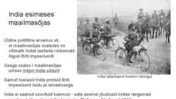 ESITLUS-India XIX ja XX sajandil #7