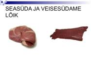 Liha ja subproduktid #33