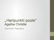 Haripunkti poole-Agatha Christie