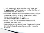 Heliloojate IV põlvkond #6
