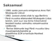 Heliloojate IV põlvkond #8