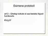 Inimõigused #21