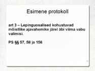 Inimõigused #22