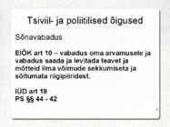 Inimõigused #4