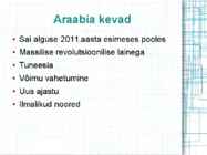 Islamimaailma aktiviseerumine ja vastuolud läänega #7
