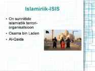 Islamimaailma aktiviseerumine ja vastuolud läänega #8