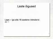 Inimõigused #3