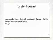 Inimõigused #22