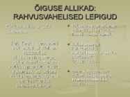 Õigusopetus 2015 - Üldosa #21