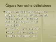 Õigusopetus 2015 - Üldosa #7