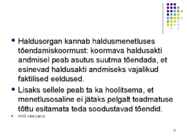 Haldusmenetlus I #13
